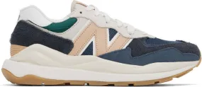 New Balance Navy & Beige 5740 Sneakers