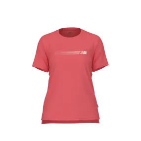 New Balance Women's Linear Circle Performance T-Shirt