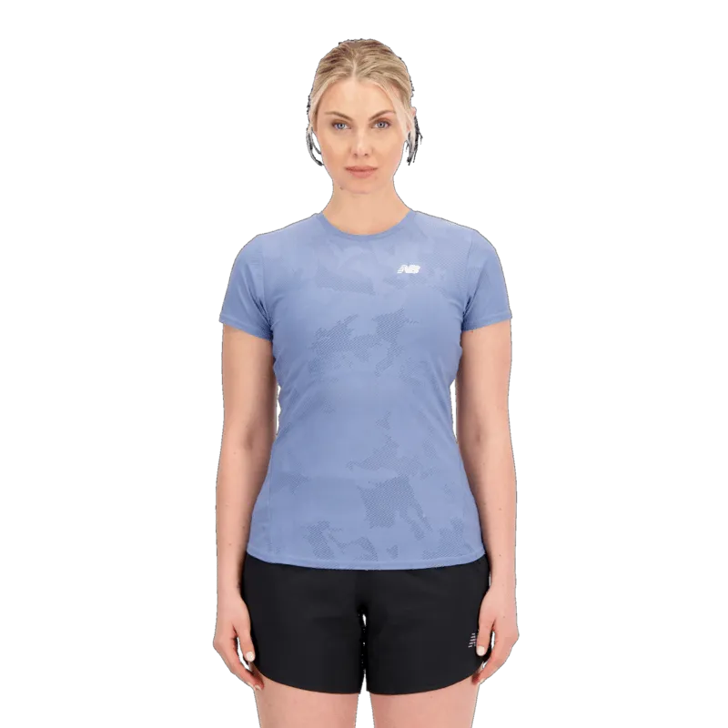 New Balance Women's Q Speed Jacquard Short Sleeve