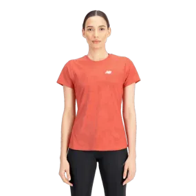 New Balance Women's Q Speed Jacquard Short Sleeve