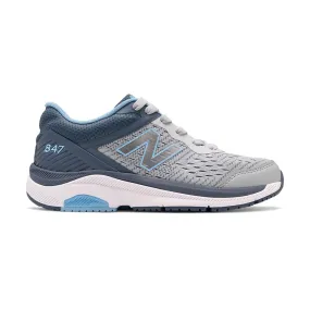 NEW BALANCE WOMEN'S WW847LG4 LT ALUMINUM/INDIGO WALKER