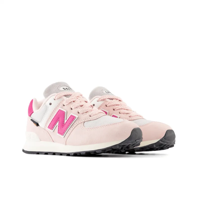 New Balance Youth Girls 574 Running Shoe - PC574KGG