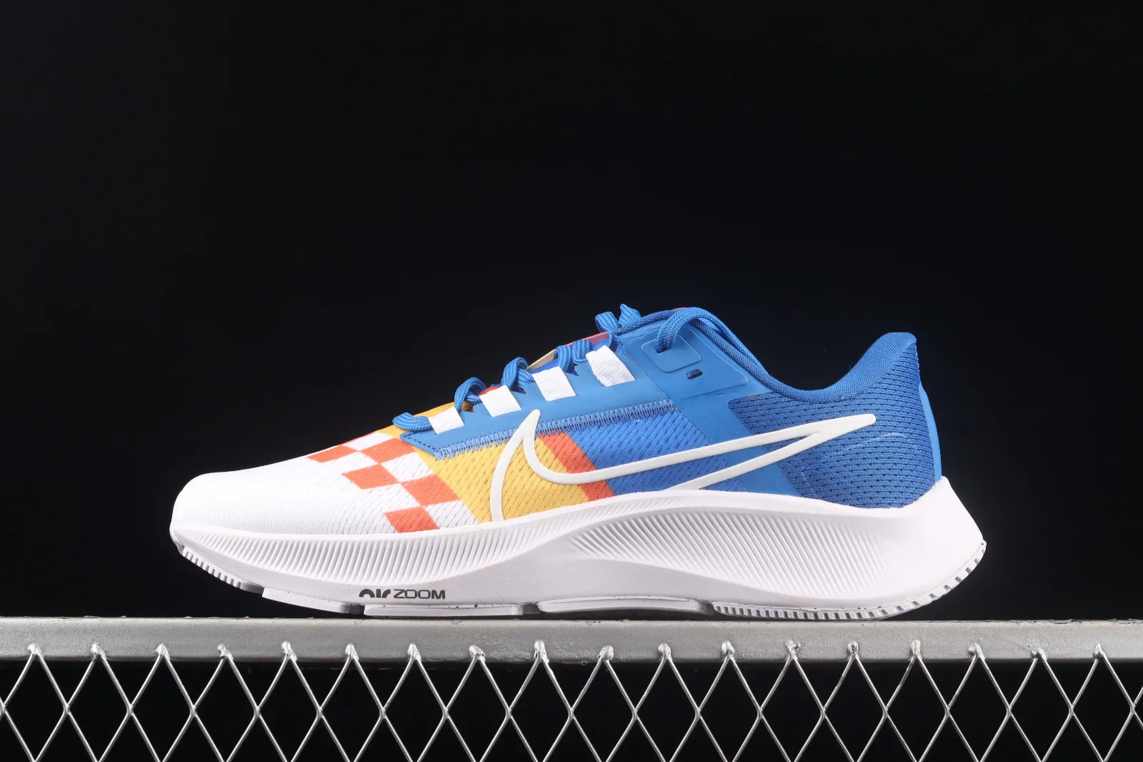 Nike Air Zoom Pegasus 38 By You Custon Blue White Multi-Color DJ0958-99