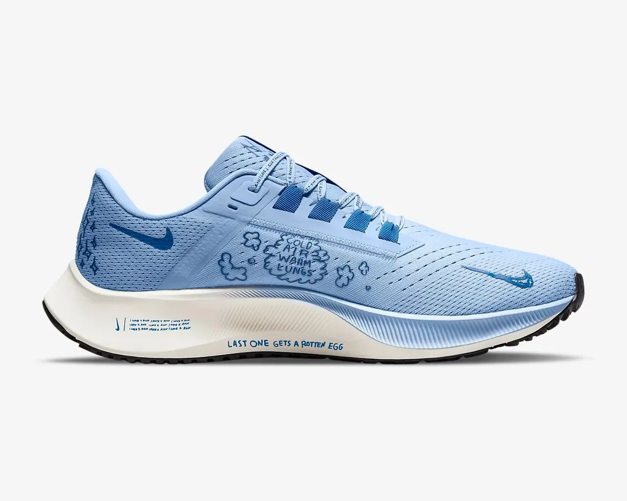 Nike Air Zoom Pegasus 38 Grey Navy White Black DM1610-400