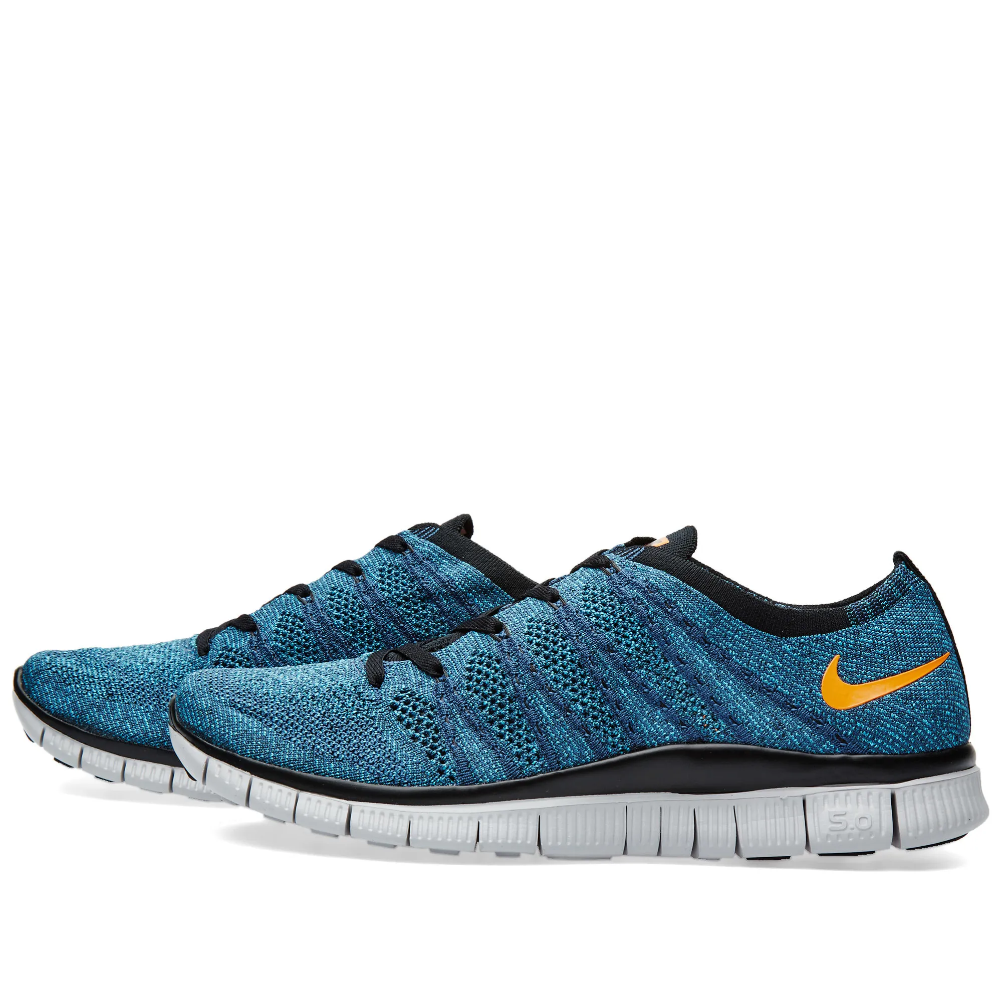 Nike Free FlyknitSquadron Blue & Chlorine Blue