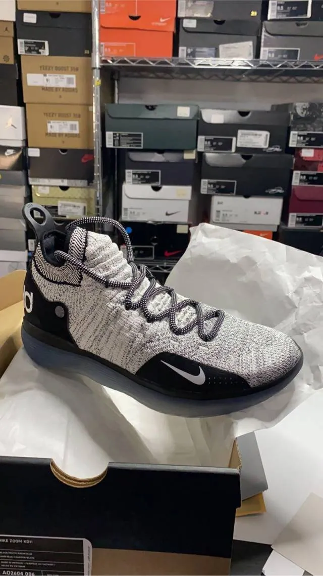 Nike kd 11 black white