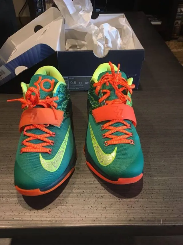 Nike kd 7 - weatherman vnds size 9