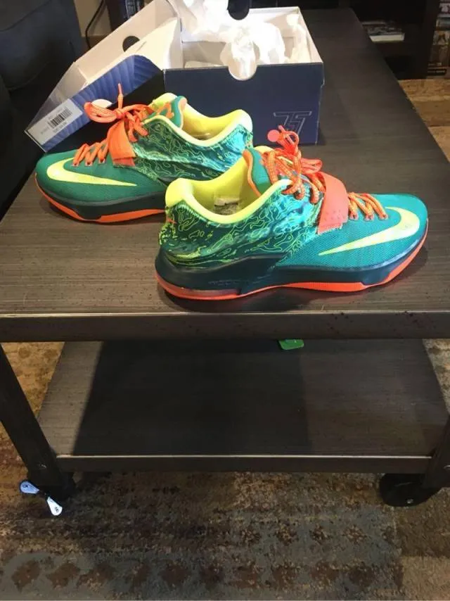 Nike kd 7 - weatherman vnds size 9