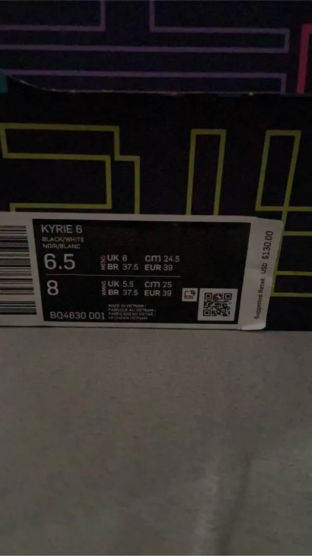 Nike kyrie 6 jet black