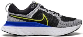 Nike React Infinity Run Flyknit 2 White Black Racer Blue Cyber sneakers Grey