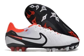 Nike Tiempo Legend 10 Academy AG Ready - White/Black/Bright Crimson