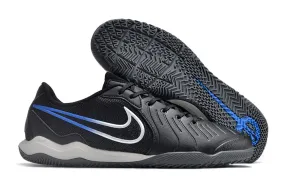 Nike Tiempo Legend 10 Academy Indoor Shadow - Black/Chrome/Hyper Royal