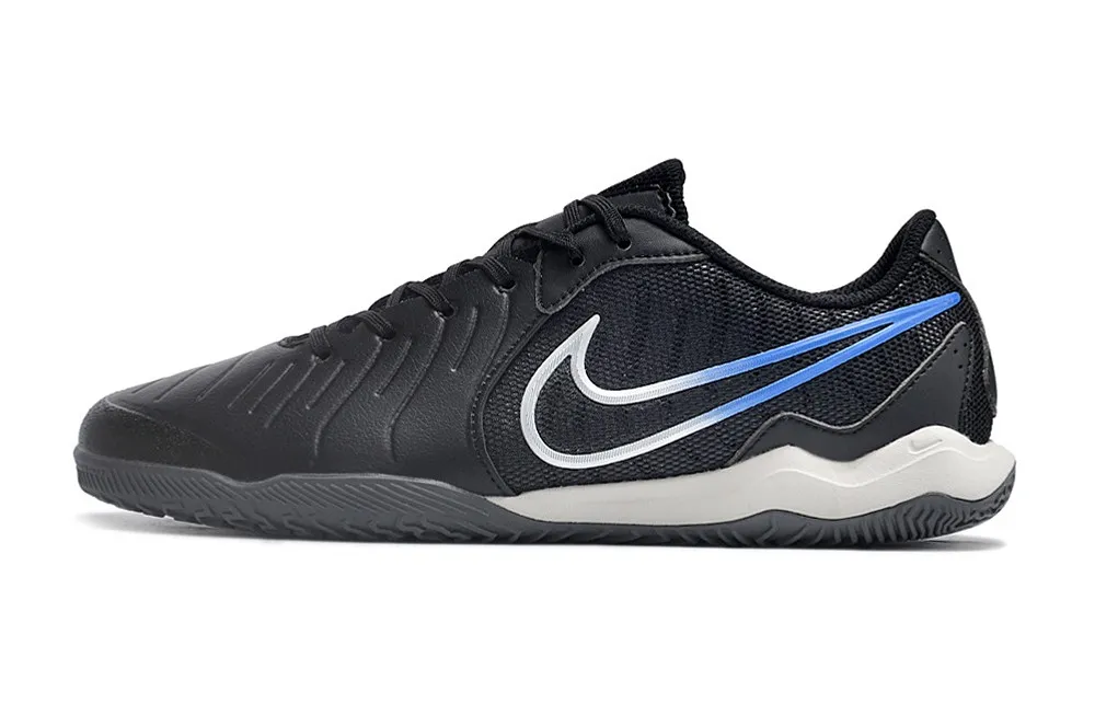 Nike Tiempo Legend 10 Academy Indoor Shadow - Black/Chrome/Hyper Royal