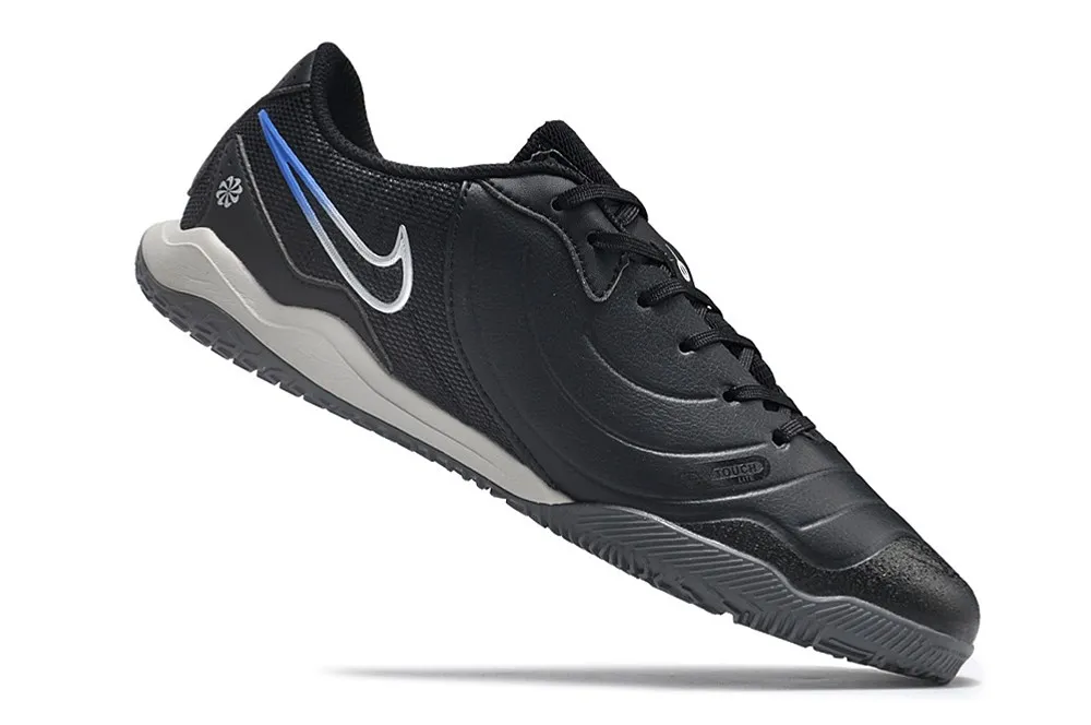 Nike Tiempo Legend 10 Academy Indoor Shadow - Black/Chrome/Hyper Royal