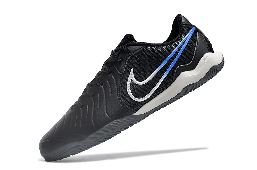 Nike Tiempo Legend 10 Academy Indoor Shadow - Black/Chrome/Hyper Royal