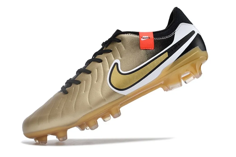 Nike Tiempo Legend 10 Academy MG Golden Touch - Metallic Gold Silk/Black/Total Crimson/Metallic Gold Coin