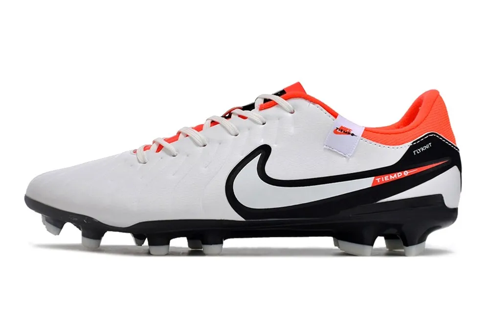 Nike Tiempo Legend 10 Academy MG Ready - White/Black/Bright Crimson