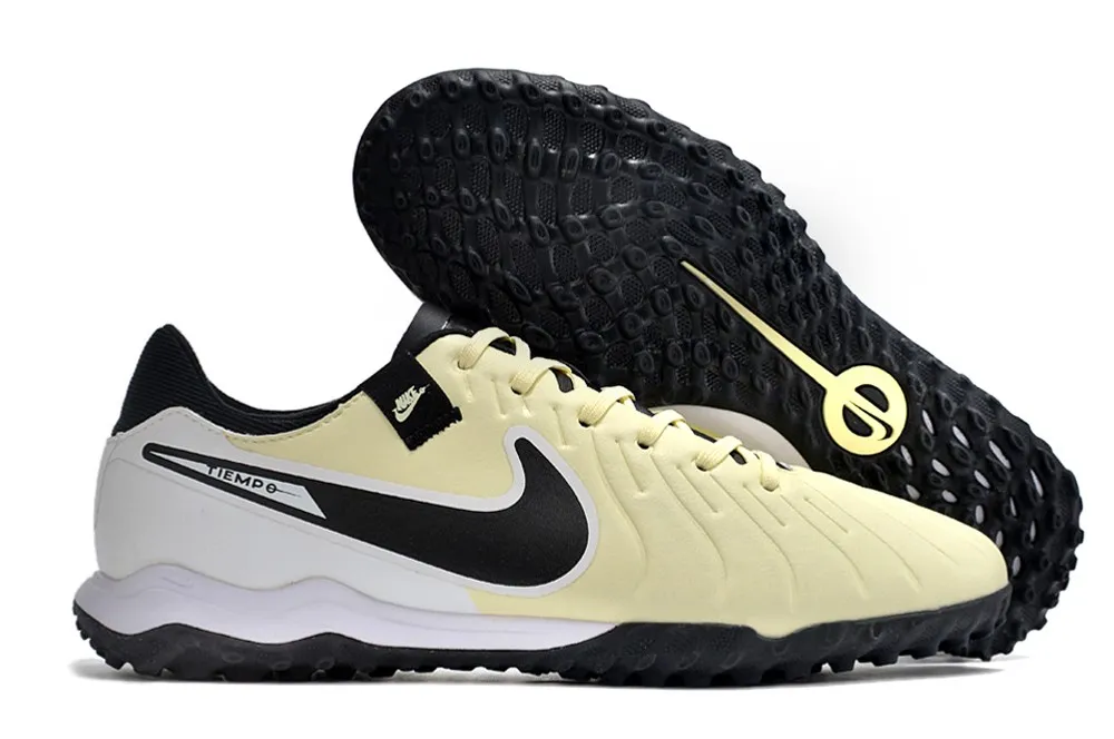 Nike Tiempo Legend 10 Academy Turf Mad Ready - Lemonade/Black/Metallic Gold Coin