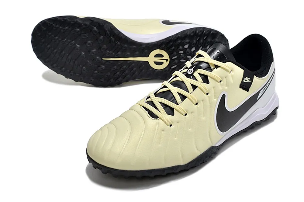 Nike Tiempo Legend 10 Academy Turf Mad Ready - Lemonade/Black/Metallic Gold Coin