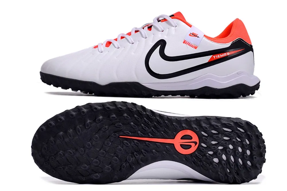 Nike Tiempo Legend 10 Academy Turf Ready - White/Black/Bright Crimson