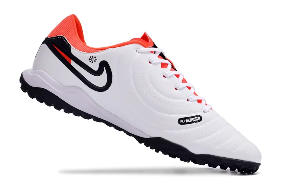 Nike Tiempo Legend 10 Academy Turf Ready - White/Black/Bright Crimson