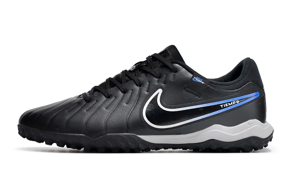 Nike Tiempo Legend 10 Academy Turf Shadow - Black/Chrome/Hyper Royal