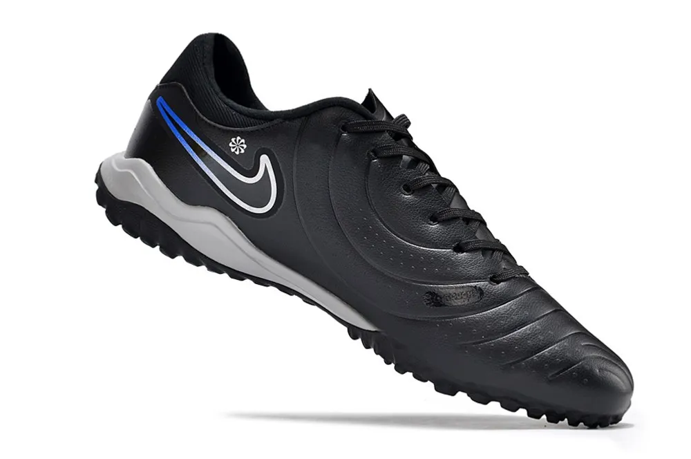 Nike Tiempo Legend 10 Academy Turf Shadow - Black/Chrome/Hyper Royal