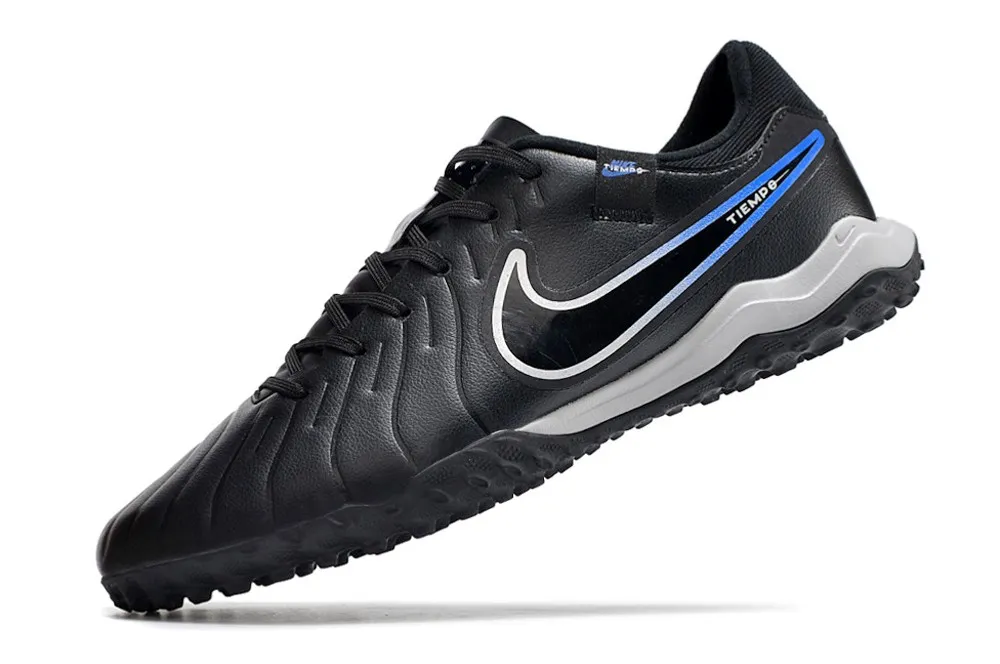 Nike Tiempo Legend 10 Academy Turf Shadow - Black/Chrome/Hyper Royal