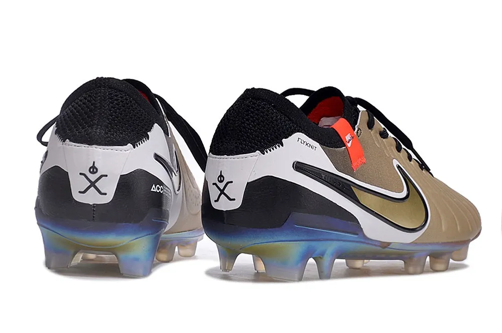 Nike Tiempo Legend 10 Elite FG Golden Touch - Metallic Gold Silk/Black/Total Crimson/Metallic Gold Coin