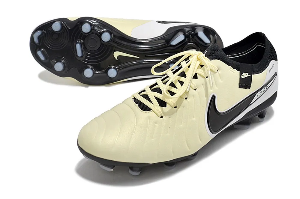 Nike Tiempo Legend 10 Elite FG Mad Ready - Lemonade/Black/Metallic Gold Coin