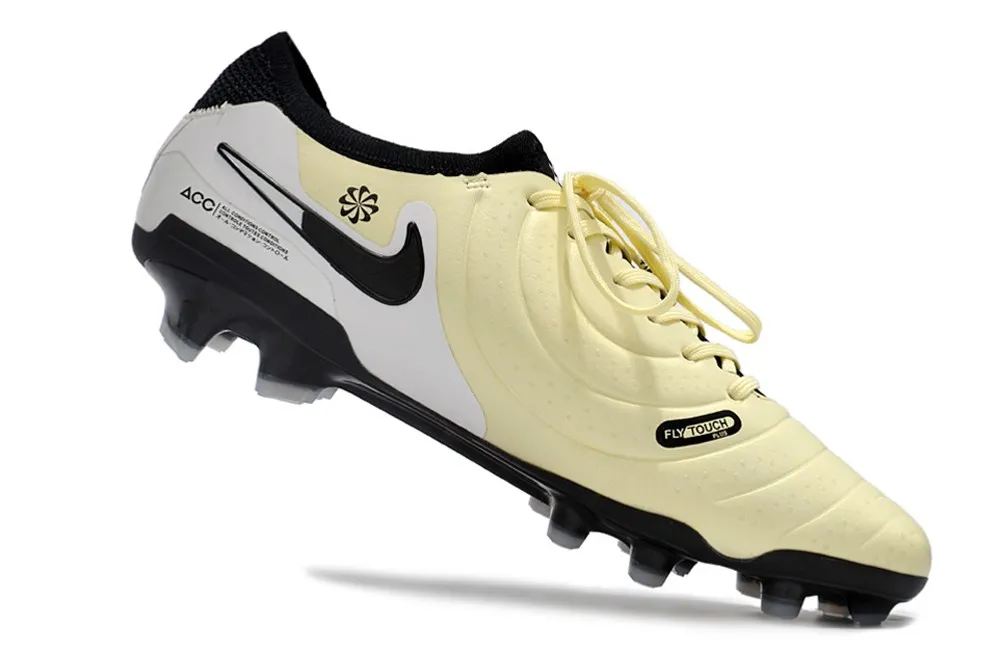 Nike Tiempo Legend 10 Elite FG Mad Ready - Lemonade/Black/Metallic Gold Coin