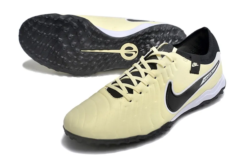 Nike Tiempo Legend 10 Pro Turf Mad Ready - Lemonade/Black/Metallic Gold Coin