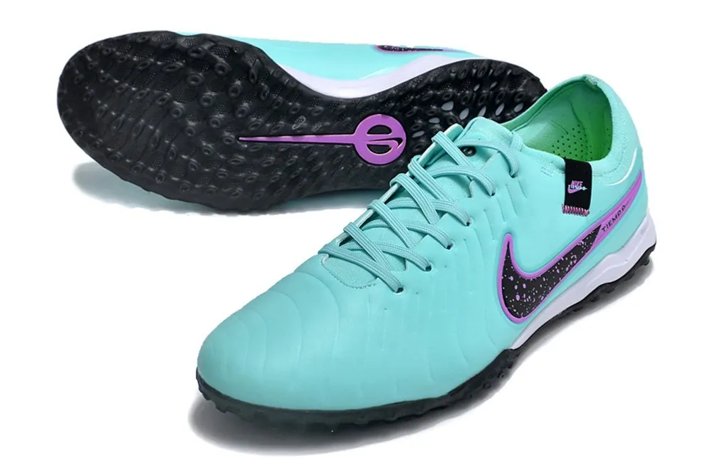 Nike Tiempo Legend 10 Pro Turf Peak Ready - Hyper Turquoise/Black/Fuchsia Dream