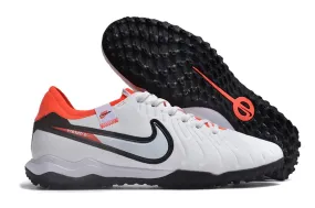 Nike Tiempo Legend 10 Pro Turf Ready - White/Black/Bright Crimson