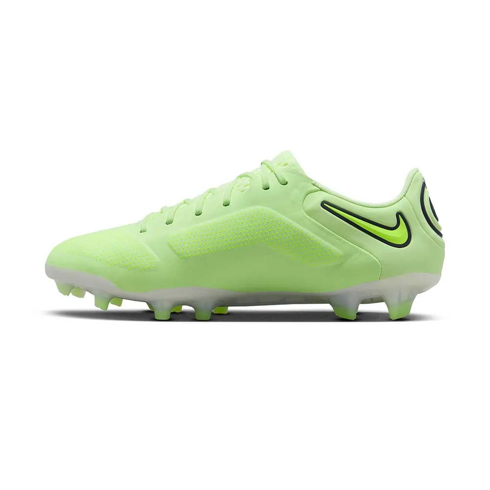 Nike Tiempo Legend 9 Elite FG Soccer Shoe- Barely Volt/Volt/Summit White