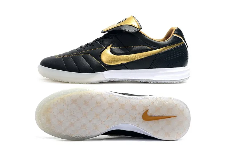 Nike Tiempo Legend VII R10 Elite IN - Black/Gold/White