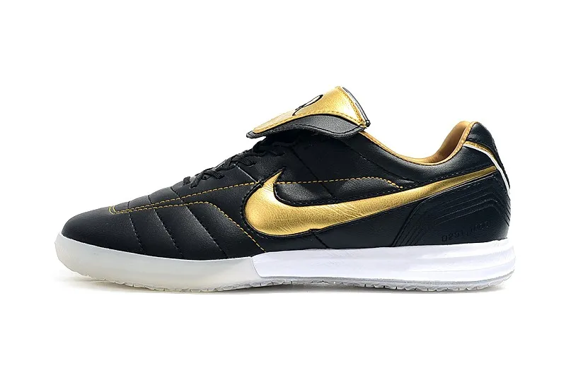 Nike Tiempo Legend VII R10 Elite IN - Black/Gold/White