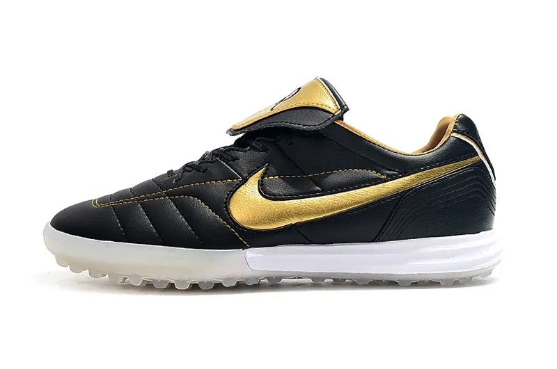 Nike Tiempo Legend VII R10 Elite TF - Black/Gold/White