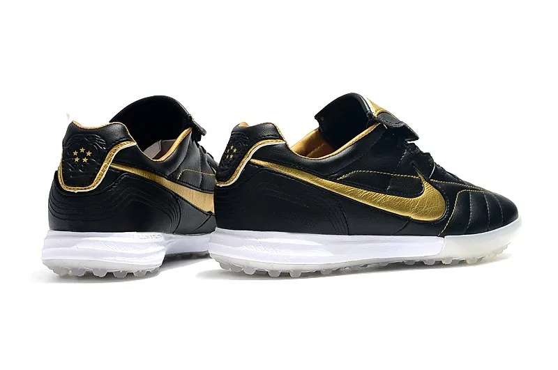 Nike Tiempo Legend VII R10 Elite TF - Black/Gold/White