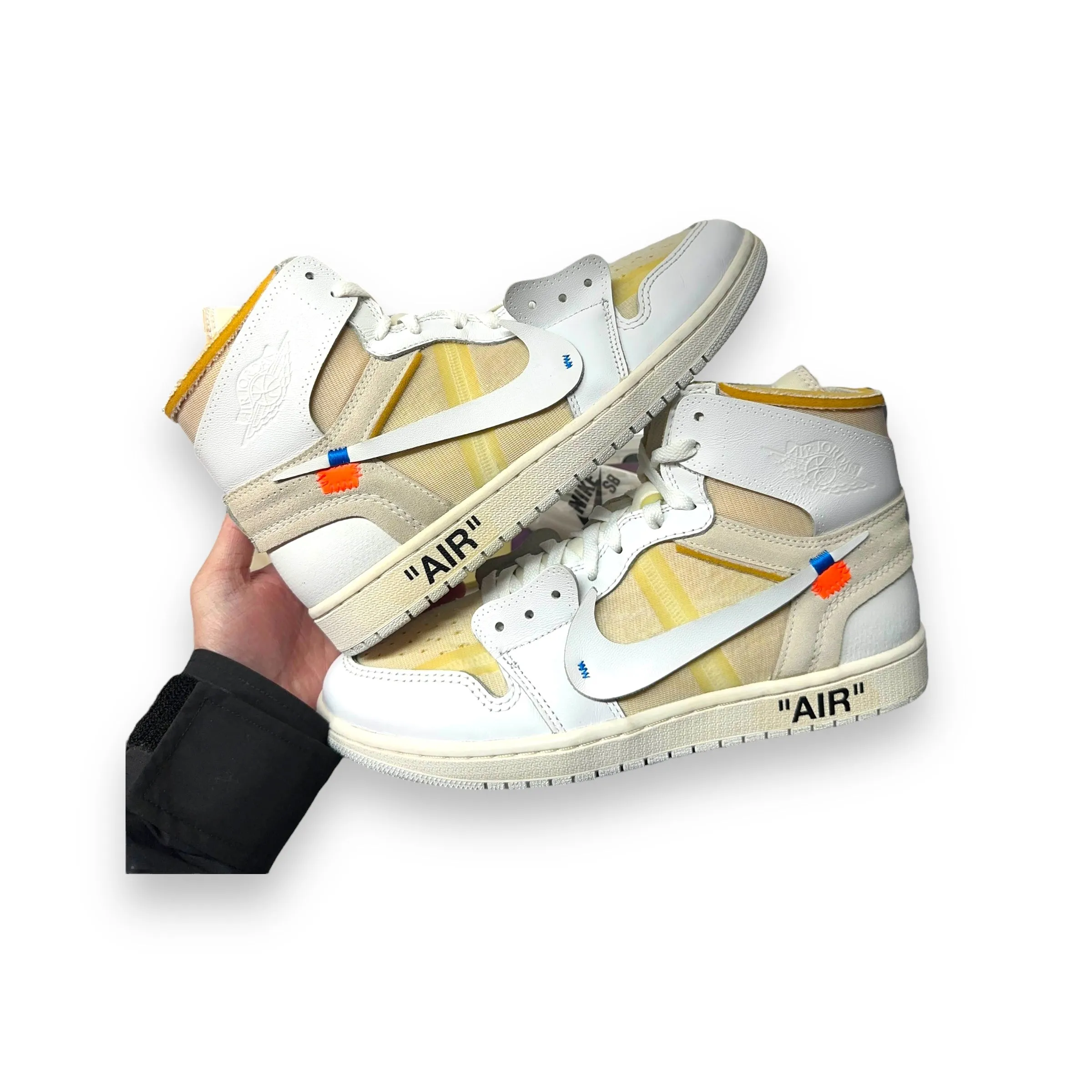 Nike x Offwhite Jordan 1 Retro High Off-White Euro