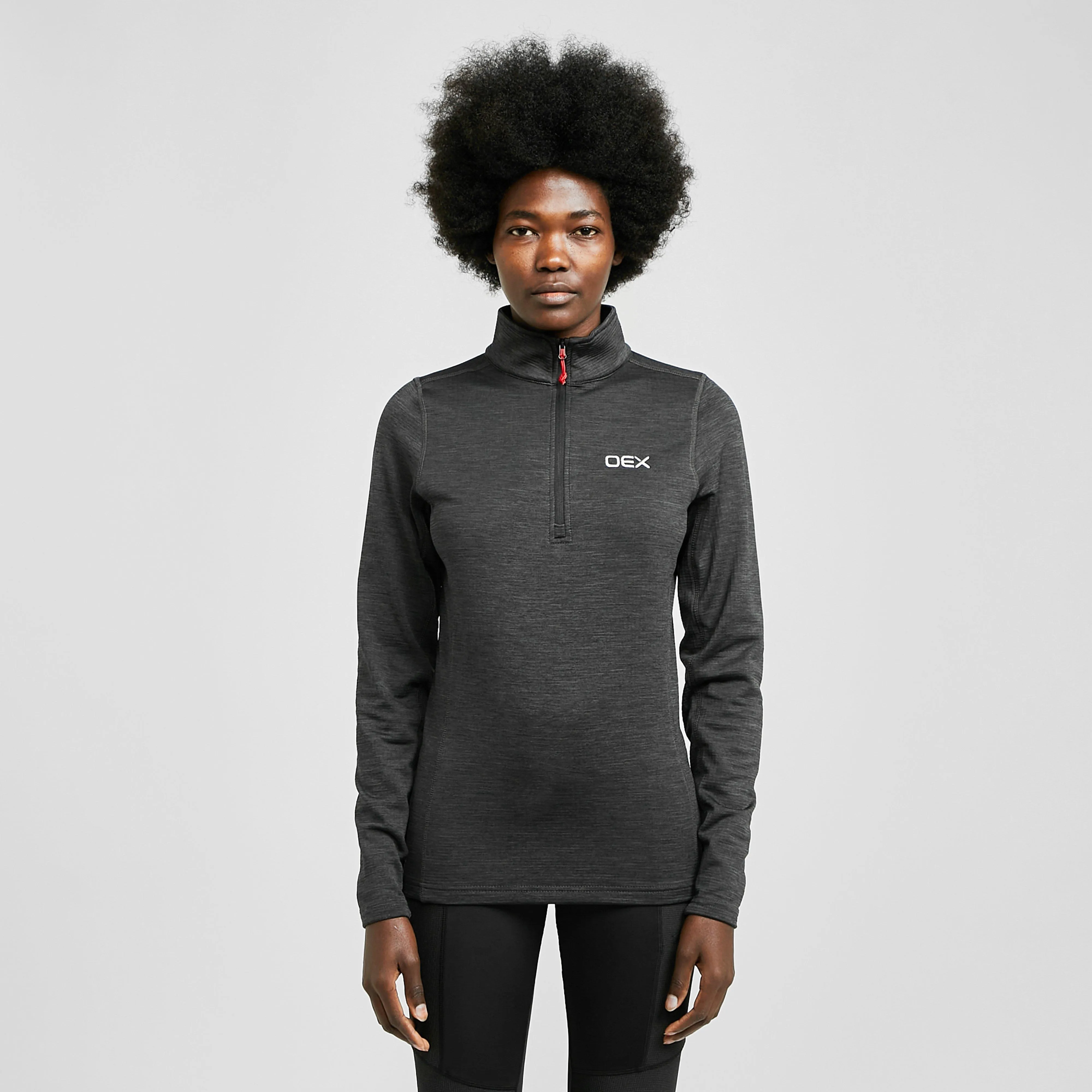 OEX Women's Flint Half Zip Fleece | Millets