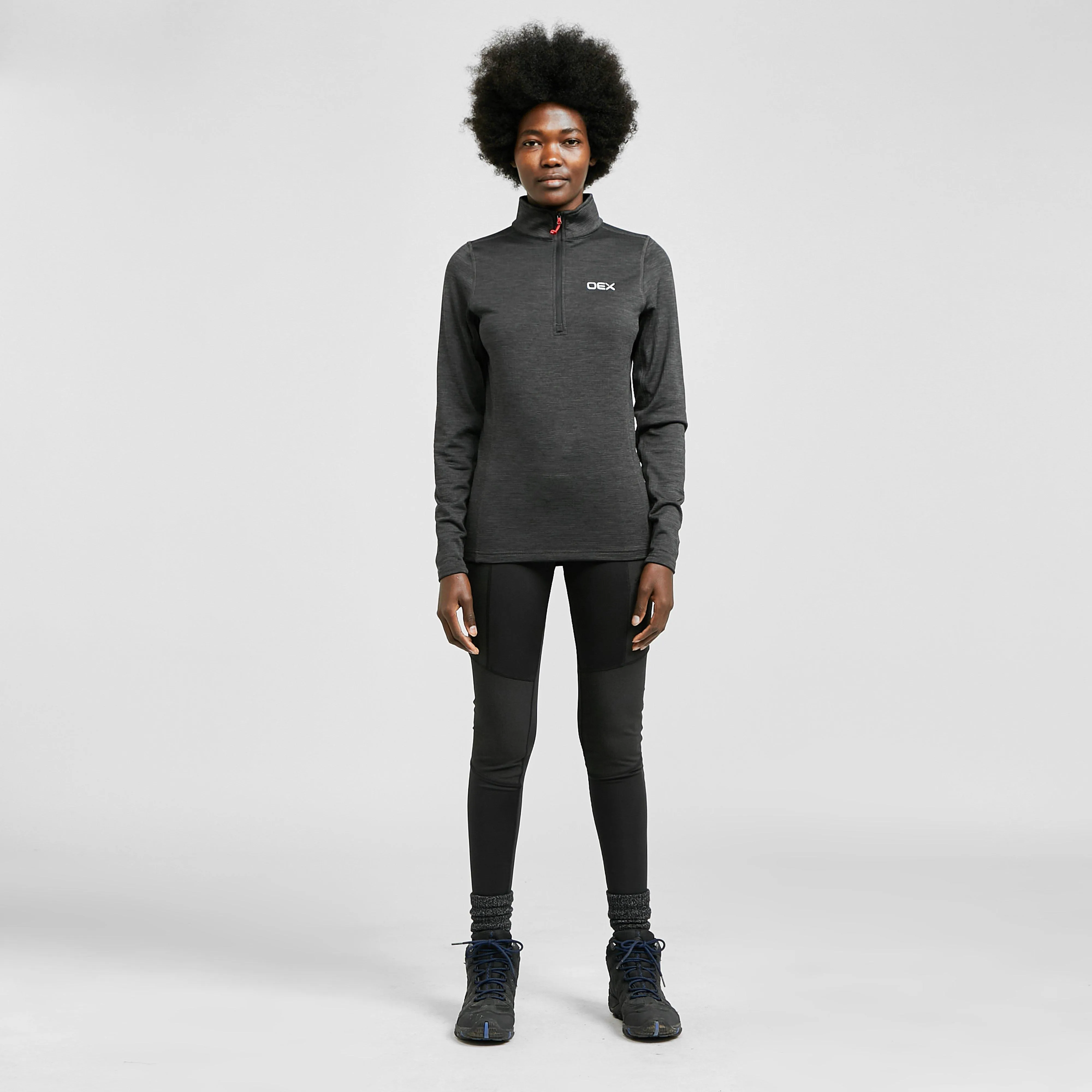 OEX Women's Flint Half Zip Fleece | Millets