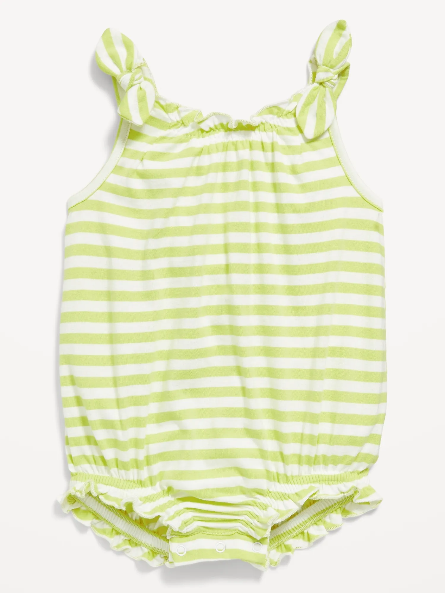 Old Navy Sleeveless Tie-Shoulder One-Piece Romper for Baby