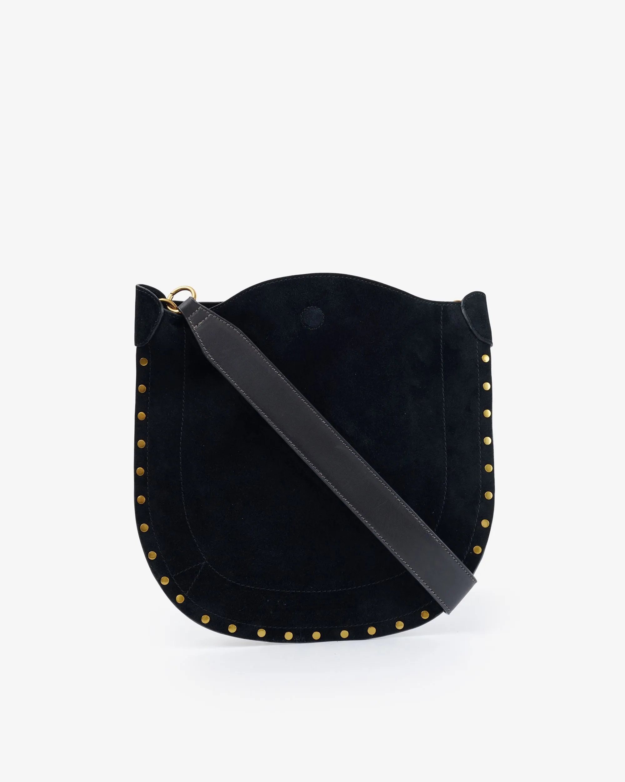 Oskan Soft Shoulder Bag in Black