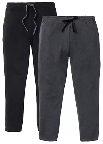 Pack of 2 Tracksuit Bottoms by bonprix | Look Again