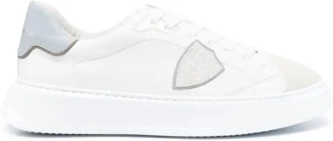 Philippe Model Paris Temple leather sneakers White