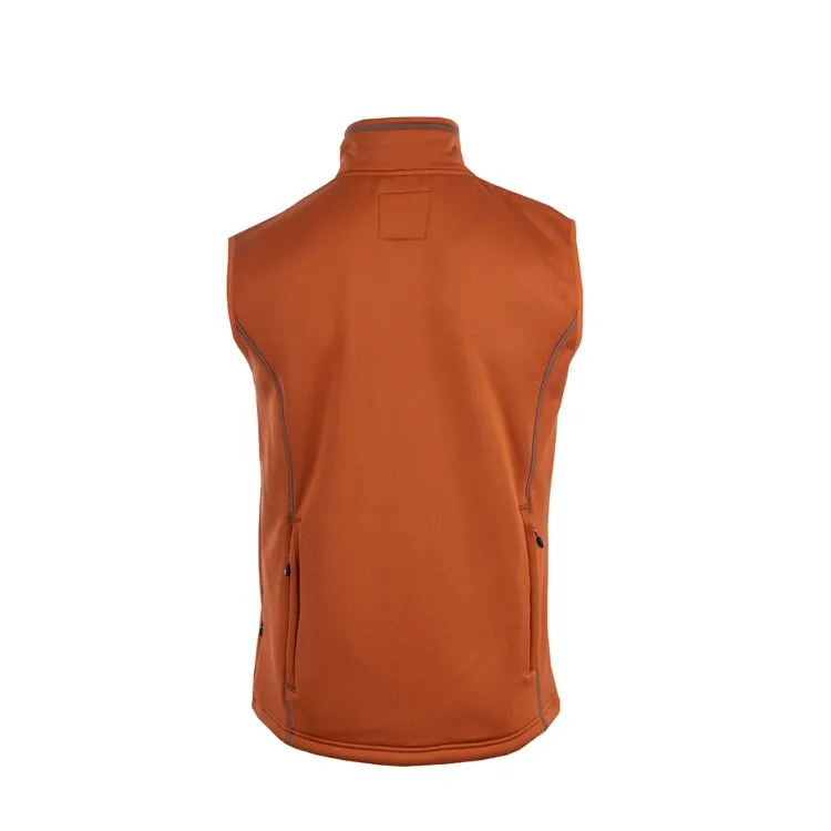 Powerfleece Vest Men Burnt Orange