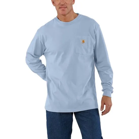 PR ONLY Carhartt K126 - Long Sleeve Workwear Crewneck T-Shirt