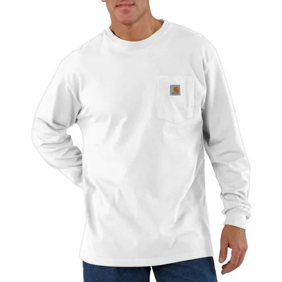 PR ONLY Carhartt K126 - Long Sleeve Workwear Crewneck T-Shirt