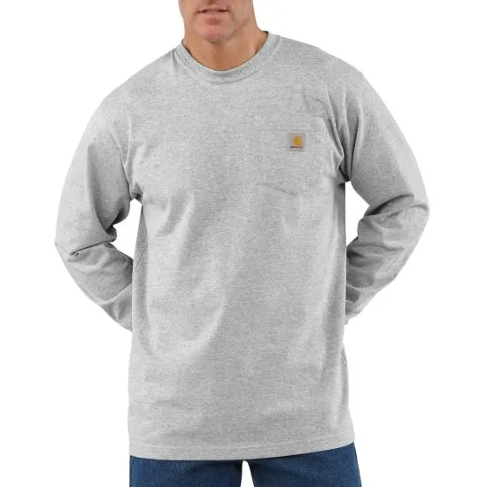 PR ONLY Carhartt K126 - Long Sleeve Workwear Crewneck T-Shirt